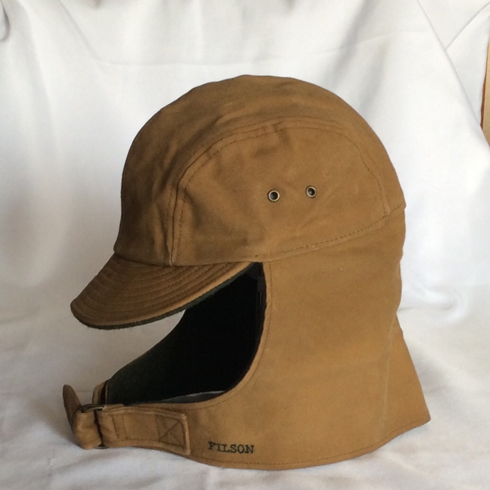FILSON Tin Cloth Wildfowl Hat, EUC, size M